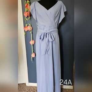 NWT City Chic Frill Treasure Maxi Formal Dress Plus Size 22W